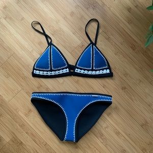 Triangle bikini worn once!